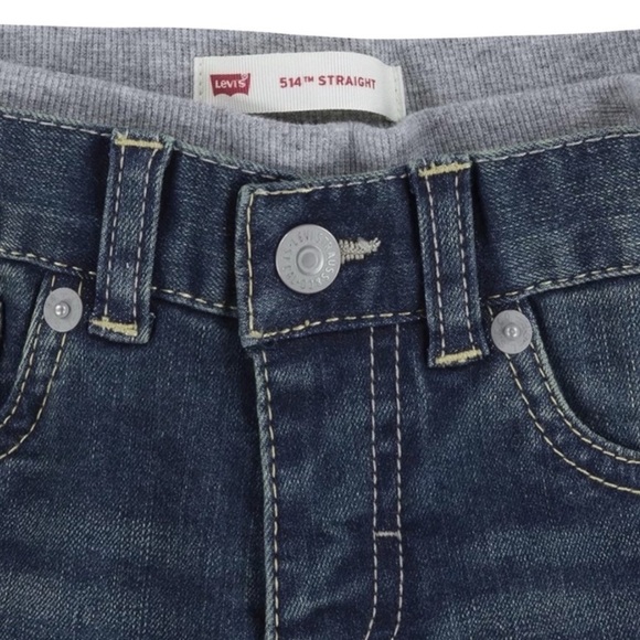 LEVI’S • Murphy Pull-On Elastic Back Waistband Stretch Brushed Back Jeans - Picture 5 of 8
